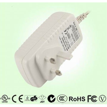 3v - 24vdc Output Wall Mount Power Adapter , 25w Series Eu , Uk , Us , Au Plug